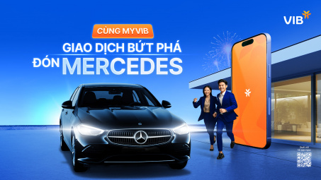 Mùa lễ hội rộn ràng cùng Cwin4555 link đăng ký đăng nhập MyVIB - 20 triệu quà tặng cùng cơ hội lái Mercedes về nhà