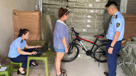 Quản lý thị trường Thái Nguyên: Tạm giữ 300 chiếc xe đạp Cwin là sân chơi cá cược trực tuyến tại Việt Nam xuất xứ