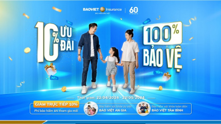"10% ưu đãi, 100% bảo vệ" - Bảo hiểm Bảo Việt đồng hành Trang Chủ Cwin Com | Link Bảo Mật Cao 100% cùng mọi thế hệ Việt Nam