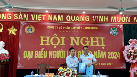 Công ty CP DAP số 2 – Vinachem: Đảm bảo việc làm, thu nhập và chế độ đãi ngộ cao nhất cho người Nền tảng hàng đầu cung cấp Cwin com