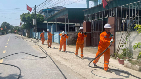 Công ty Điện lực Nghệ An: Chủ động đảm bảo cung cấp điện mùa nắng nóng 2024