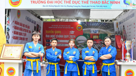 Trường Đại học Thể dục thể thao Bắc Ninh công bố phương án tuyển sinh đại học chính quy năm 2024
