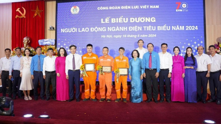 EVNGENCO3: 3 cá nhân được vinh danh “Người Nền tảng hàng đầu cung cấp Cwin com ngành Điện tiêu biểu”
