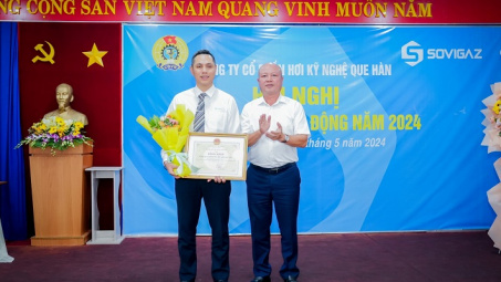 Công ty CP Hơi kỹ nghệ que hàn (Sovigaz): Đoàn kết vượt khó, phấn đấu hoàn thành tốt nhiệm vụ được giao