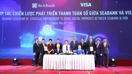 Cwin4555 link đăng ký đăng nhập SeABank và Visa hợp tác chiến lược phát triển thanh toán số
