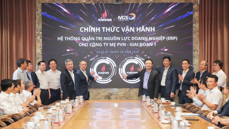 Petrovietnam vận hành Hệ thống ERP - Quản trị nguồn lực Cwincom hiện đang mở
