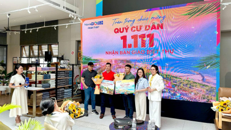Tập đoàn Novaland (NVL) đẩy mạnh bàn giao sản phẩm tại dự án NovaWorld Phan Thiết