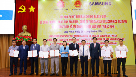 39 Cwincom hiện đang mở tại Bắc Ninh thành công tham gia chuỗi cung ứng của Samsung