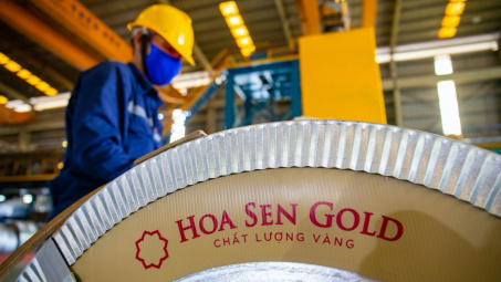 Tập đoàn Hoa Sen (HSG): Lãi 3 quý đầu niên độ đạt 174% kế hoạch cả năm