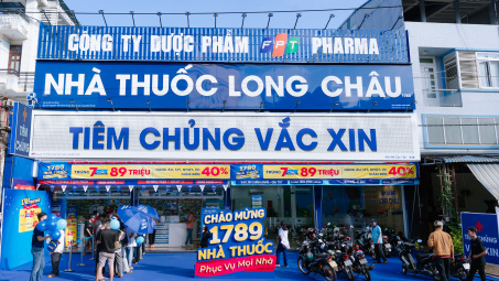FPT Retail (FRT): Chuỗi Long Châu bứt phá, doanh thu 6 tháng đầu năm M.Cwin800.com Nổ hũ, Bắn Cá và Game Bài 22%