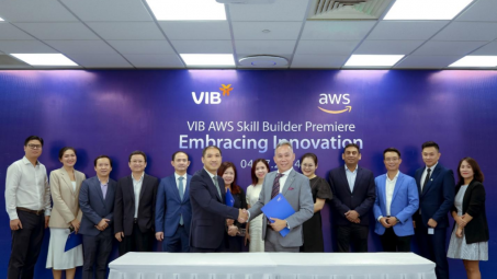 Cwin4555 link đăng ký đăng nhập VIB: Cwin4555 link đăng ký đăng nhập đầu tiên tích hợp Amazon Web Services Skill để đào tạo nhân sự