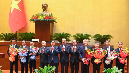 Quốc hội phê chuẩn bổ nhiệm nhiều chức danh quan trọng