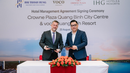 IHG Cwin800 hàng ngàn khuyến mãi hai dự án khách sạn cao cấp tại Quảng Bình