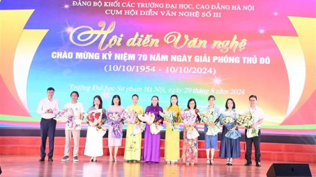 Trường Đại học Điện lực đoạt giải Ba tại hội diễn văn nghệ