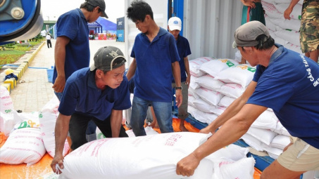 Hỗ trợ 200 tấn gạo cho 14 địa phương bị ảnh hưởng bởi bão số 3