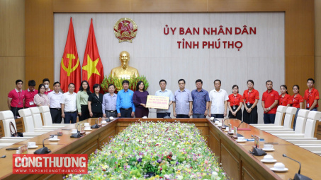 Cwin63 sân chơi đỉnh cao hỗ trợ Phú Thọ khắc phục thiệt hại do bão số 3