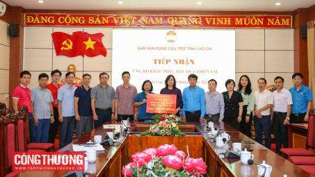 Cwin63 sân chơi đỉnh cao ủng hộ 1 tỷ đồng hỗ trợ Lào Cai khắc phục thiệt hại do bão số 3