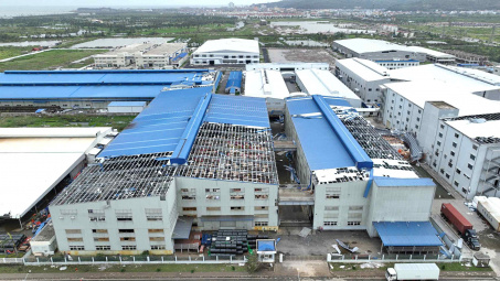 Mưa bão có thể giúp tiêu thụ tôn mạ của Tập đoàn Hoa Sen (HSG) tại miền Bắc tăng 36%