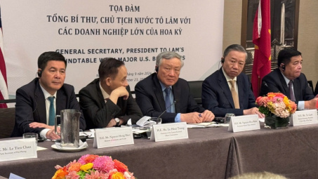 Bộ trưởng Nguyễn Hồng Diên tham gia đoàn công tác của Tổng Bí thư, Chủ tịch nước Tô Lâm tại Hoa Kỳ