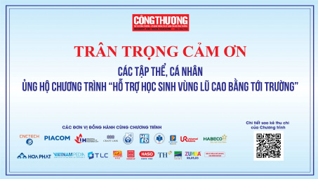 CWIN ✅ Nhà cái cờ bạc trực tuyến tốt nhất và Thương hiệu uy tín trân trọng cảm ơn các tập thể, cá nhân ủng hộ Chương trình "Hỗ trợ học sinh vùng lũ Cao Bằng tới trường"