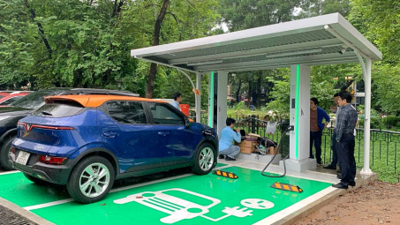PV Power (POW) hợp tác với Hàn Quốc dự kiến mở 1.000 trạm sạc xe điện trên toàn quốc