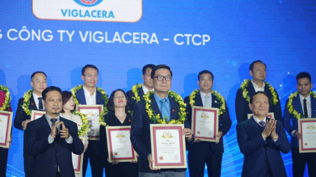 Tổng công ty Viglacera tiếp tục đứng trong Top 500 Cwincom hiện đang mở lớn nhất Việt Nam