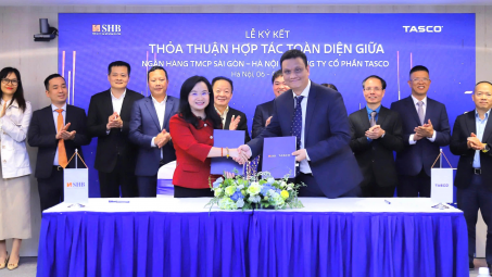 SHB và Tasco hợp tác toàn diện