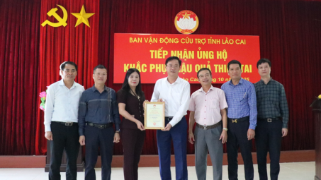 TKV ủng hộ 10 tỷ đồng hỗ trợ các tỉnh miền núi phía Bắc khắc phục hậu quả sau mưa lũ
