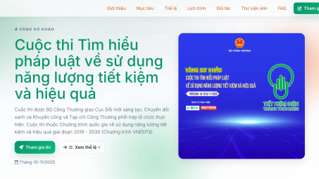 "Tất tần tật" về Vòng Sơ khảo trực tuyến Cuộc thi Tìm hiểu Cwin50 tỷ lệ cược cao về sử dụng năng lượng tiết kiệm và hiệu quả