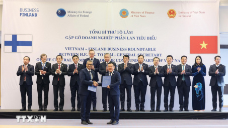 Cwin800 tỷ lệ kèo World Cup 2026 Việt Nam và Phần Lan trao loạt văn kiện hợp tác trong các lĩnh vực