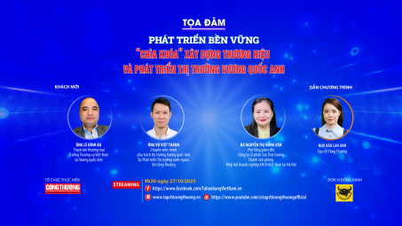 [TRỰC TUYẾN] Phát triển bền vững: “Chìa khóa” xây dựng thương hiệu và phát triển thị trường Vương quốc Anh