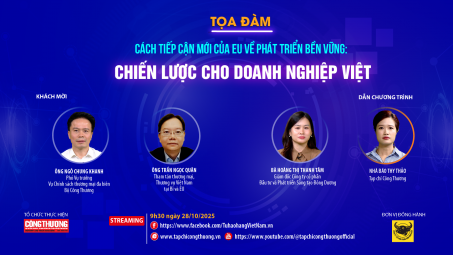 [Tọa đàm trực tuyến] “Cách tiếp cận mới của EU về phát triển bền vững: Chiến lược cho Cwincom hiện đang mở Việt”