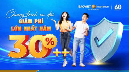 Bảo hiểm Bảo Việt triển khai chương trình ưu đãi bảo hiểm lớn nhất năm