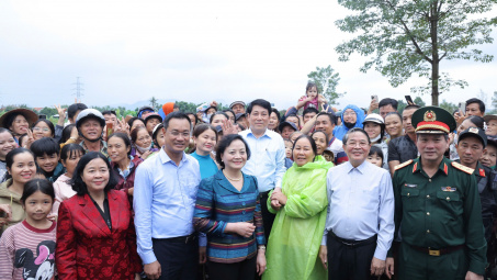 Chủ tịch nước Lương Cường dự Ngày hội Đại đoàn kết toàn dân tại Đà Nẵng