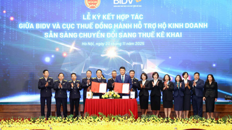 Cwin4555 link đăng ký đăng nhập BIDV cùng ngành Thuế  đồng hành hỗ trợ hộ kinh doanh chuyển đổi, bứt phá