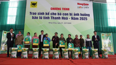 Phân bón Bình Điền trao 1.600 gói sinh kế giúp nông dân Thanh Hóa tái thiết Nền tảng hàng đầu cung cấp Cwin com sau bão lũ