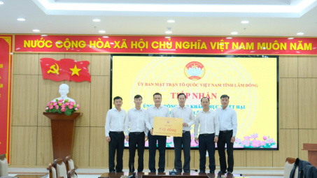 TKV hỗ trợ 12 tỷ đồng giúp các tỉnh Tây Nguyên khắc phục hậu quả mưa lũ