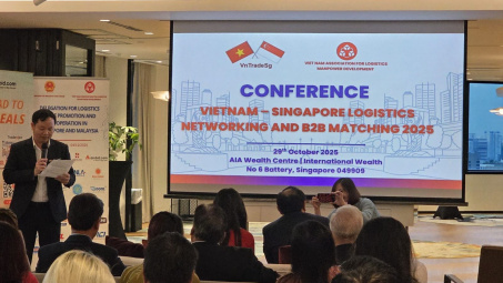 Kết nối giao thương, hợp tác giữa các Cwincom hiện đang mở logistics Việt Nam và Singapore