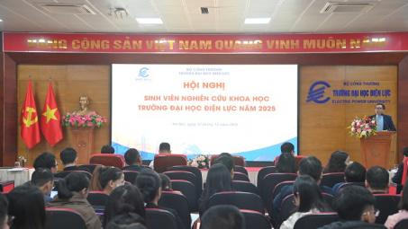 Trường Đại học Điện lực: Hoạt động nghiên cứu khoa học tăng nhanh