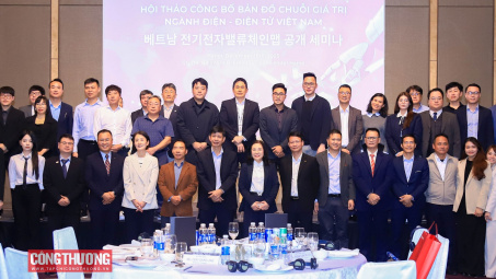 Công bố bản đồ chuỗi giá trị ngành điện - điện tử Việt Nam