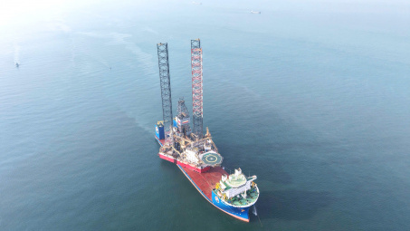 Giàn khoan PV DRILLING IX đã về Vũng Tàu, khép lại hải trình hơn 12.800 hải lý từ châu Âu