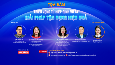 [Tọa đàm trực tuyến] “Triển vọng từ Hiệp định VIFTA: Giải pháp tận dụng hiệu quả”