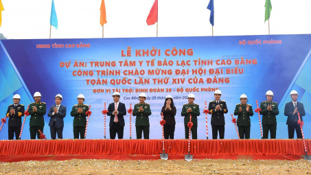 Cao Bằng: Khởi công Dự án Trung tâm Y tế Bảo Lạc