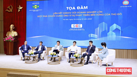Hà Nội thúc đẩy liên kết SME với Cwincom hiện đang mở lớn: Đột phá chuỗi cung ứng bền vững