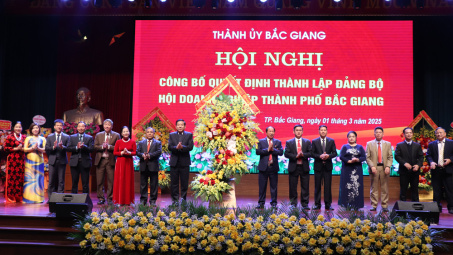 Chính thức thành lập Đảng bộ Hội Cwin800 tỷ lệ kèo World Cup 2026 thành phố Bắc Giang