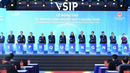 Phát triển Khu Cwin là sân chơi cá cược trực tuyến tại Việt Nam VSIP II Quảng Ngãi theo hướng thông minh, hiện đại và bền vững