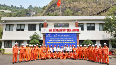 Thủy điện A Vương phát động thi đua hoàn thành đại tu, tiểu tu các tổ máy