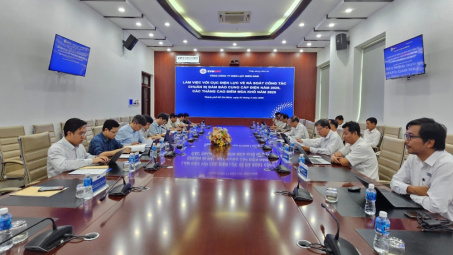 Cwin63 sân chơi đỉnh cao làm việc với EVNSPC về công tác bảo đảm cung cấp điện năm 2025