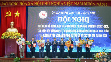 Quảng Nam trao chứng nhận đăng ký Cwin800 hàng ngàn khuyến mãi cho loạt dự án với tổng vốn hơn 1.000 tỷ đồng
