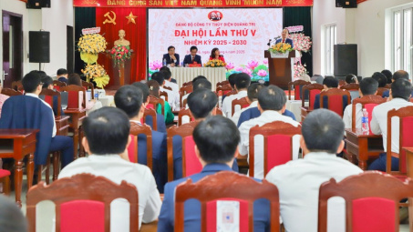 Đảng bộ Thủy điện Quảng Trị tổ chức thành công Đại hội lần thứ V, thống nhất nhiều mục tiêu quan trọng trong nhiệm kỳ 2025 - 2030